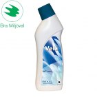 REKAL VELA WC-RENT 0,75L pudele, koncentrēts sanitāro mezglu tīrīšanas līdzeklis (izlietnes, dušu kabīnes, pisuāri, WC podi un citi).