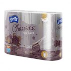 GRITE Charisma Pure White, toilet paper in rolls, 4 layers