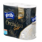 GRITE ORCHIDEA GOLD, tualetes papīrs 3- kārtas, 4 ruļļi/ paciņā.